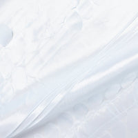 Striped Circle Ruffles On Taffeta