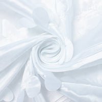 Striped Circle Ruffles On Taffeta