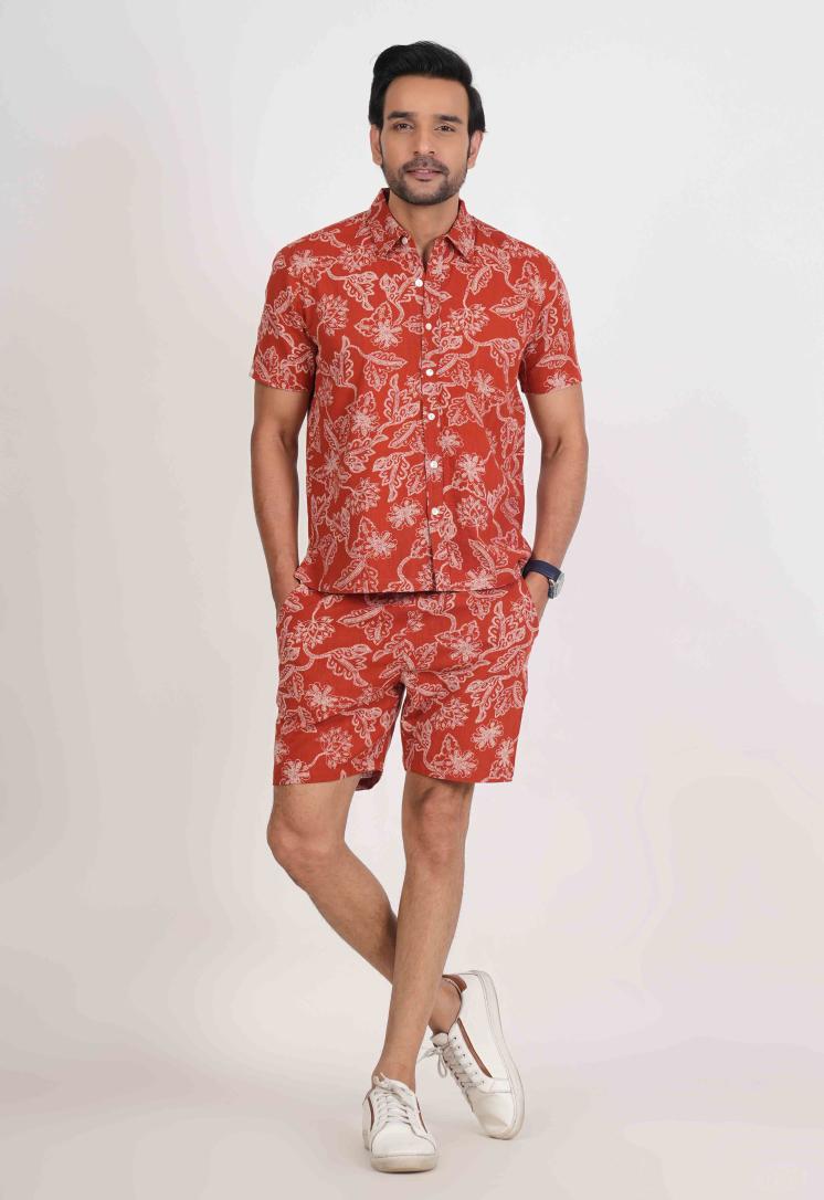 TERRACOTA BLOOM CO-ORD SET