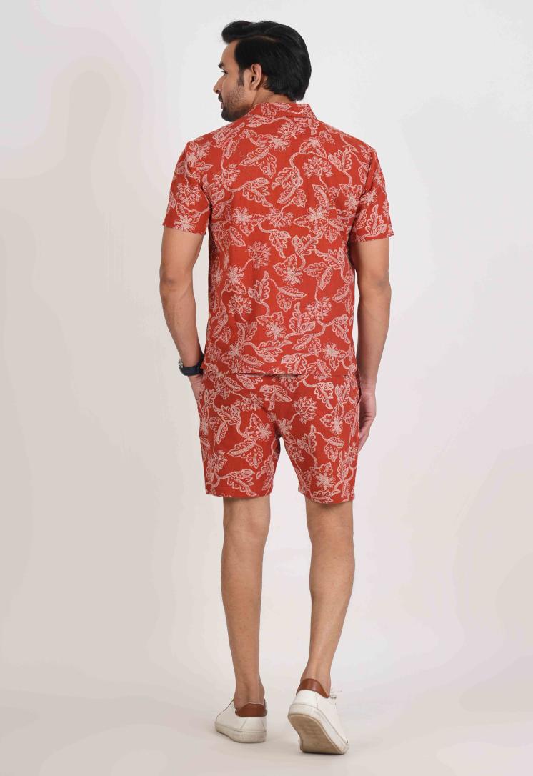 TERRACOTA BLOOM CO-ORD SET