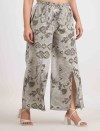 SAGE WHISPER RELAXED FIT COTTON PANTS