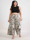 SAGE WHISPER RELAXED FIT COTTON PANTS