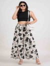 SHADOW BLOOM RELAXED FIT COTTON PANTS