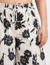SHADOW BLOOM RELAXED FIT COTTON PANTS