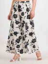 SHADOW BLOOM RELAXED FIT COTTON PANTS