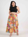 MOSAIC RELAXED FIT COTTON PANTS