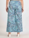 PAISLEY BREEZE RELAXED FIT COTTON PANTS
