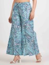 PAISLEY BREEZE RELAXED FIT COTTON PANTS