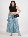 PAISLEY BREEZE RELAXED FIT COTTON PANTS