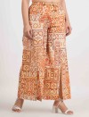 TANGERINE ESSENCE RELAXED FIT COTTON PANTS