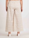 IKAT RELAXED FIT COTTON PANTS
