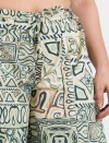 VERDE ESSENCE RELAXED FIT COTTON PANTS