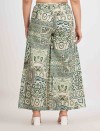VERDE ESSENCE RELAXED FIT COTTON PANTS