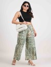 VERDE ESSENCE RELAXED FIT COTTON PANTS