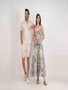 SAGE WHISPER FRONT BUTTON LONG DRESS